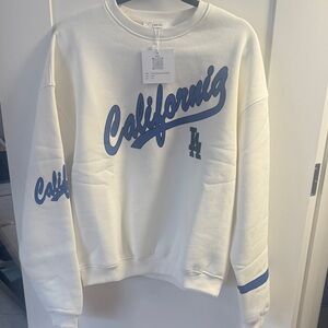 California White Sweatshirt